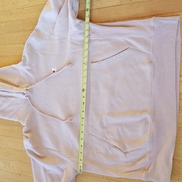 CHAMPION, REVERSE WEAVE, TAN/PINKISH HOODIE, MEN'S, M - Picture 4 of 10